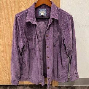 L.L. Bean corduroy button down shirt
